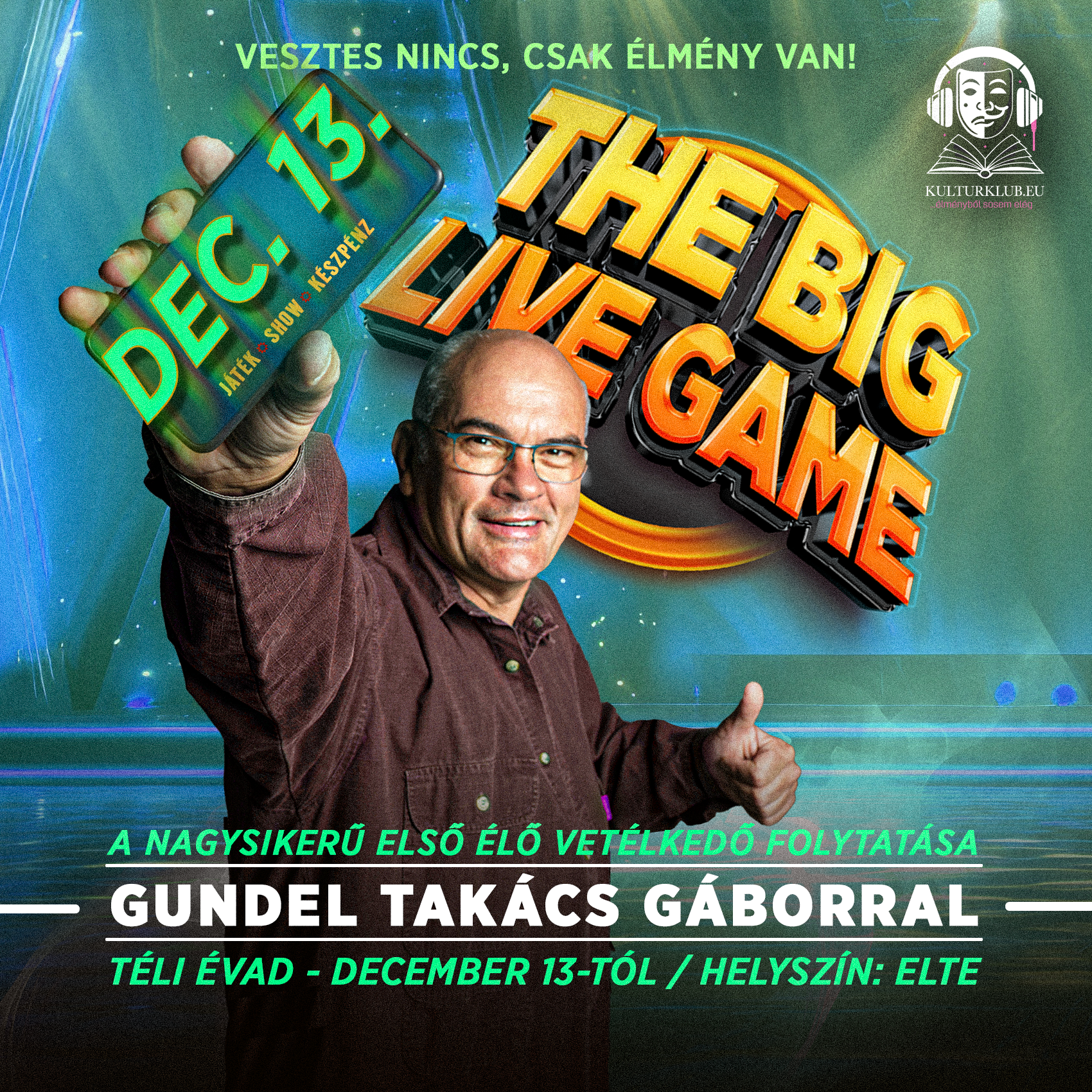 THE BIG LIVE GAME – VISSZATÉRT!
